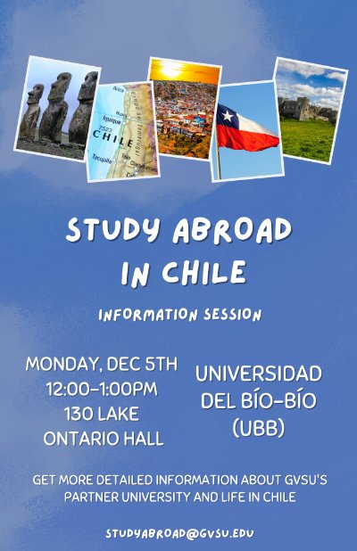 Chile Study Abroad Info Session